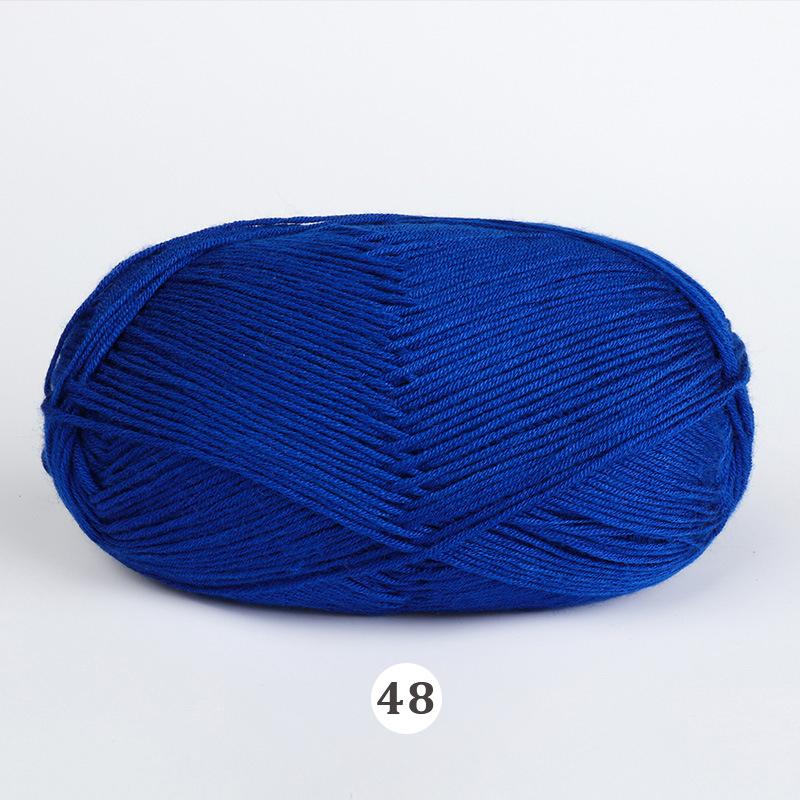 50g/Ball DIY Crochet Yarn Hand Woven Yarn Knitted Fabric Natural Bamboo Cotton Baby High Quality
