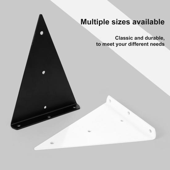 1 комплект скрытого кронштейна для полки, прочный подшипник, прочный треугольный настенный кронштейн для дома