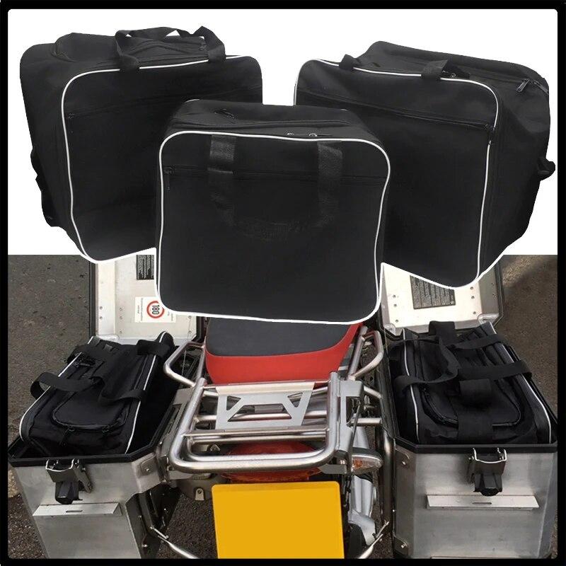 Motorcycle Bag Saddle Inner Bags PVC Luggage Bags R1200GS R1250GS LC ADV For BMW R1200GS LC ADV R1250GS F800GS Adventure ADV
