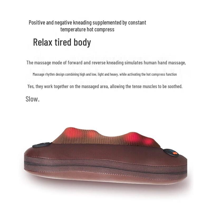 AUX Перезаряжаемая массажная подушка для шеи и тела JX008