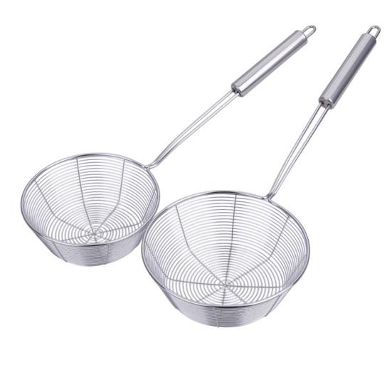 Нержавеющая сталь сетка для масла для жарки ложка кухонный дуршлаг посуда инструмент