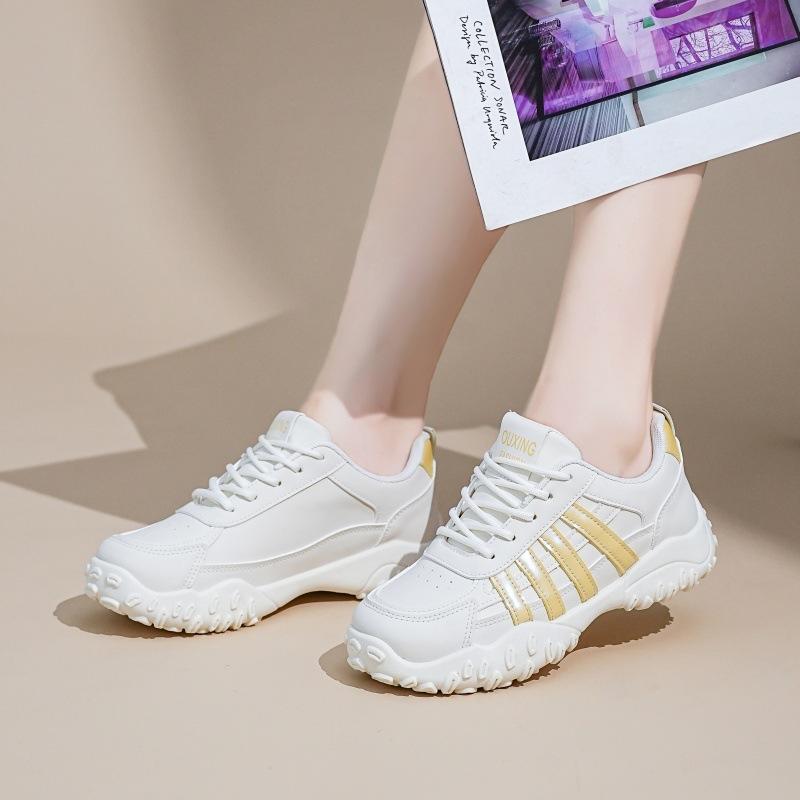 Fashion 2025 Autumn New Women's Shoes Breathable Versatile Lightweight Casual Soft Soled Comfortable Sports Shoes Zapatos De Mujer