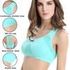 Women Breathable Hollow Out Sports Bra Shockproof Padded Gym Running Fitness Bra Seamless Yoga Sports Bra Underwear