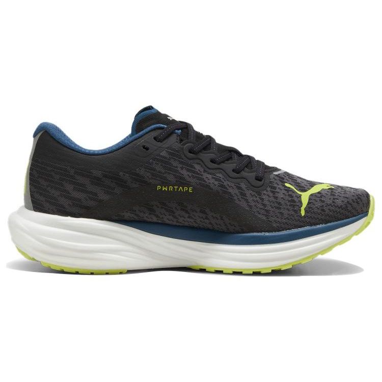Puma Мужские кроссовки Deviate Nitro 2 Black Lime Pow Ocean-Tropic 376807-19