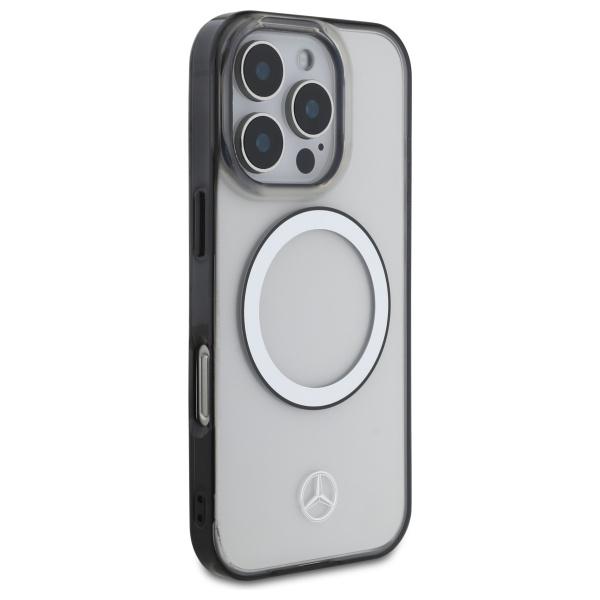 Mercedes Mehmp16L23Huokc Iphone 16 Pro   6.3 Transparent Hardcase Printed Logo Magsafe