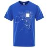 CPU Processor Circuit Diagram T-shirt Men's Summer 2D Cotton T-shirt Men's Fun Top Fashion T-shirt#Color