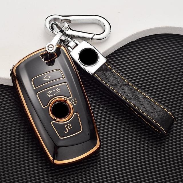 Car Key Fob Case Cover For BMW 1 3 5 7 Series X1 X3 X4 X5 F10 F20 F21 F30 F18 F25 M3 M4 E34 E36 E60 E90 Keychain Accessories