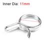 10Pcs/set Spring Clips Pipe Clips Fuel Line Tube Spring Clips Durable Hose Clamp  Motorcycle Scooter
