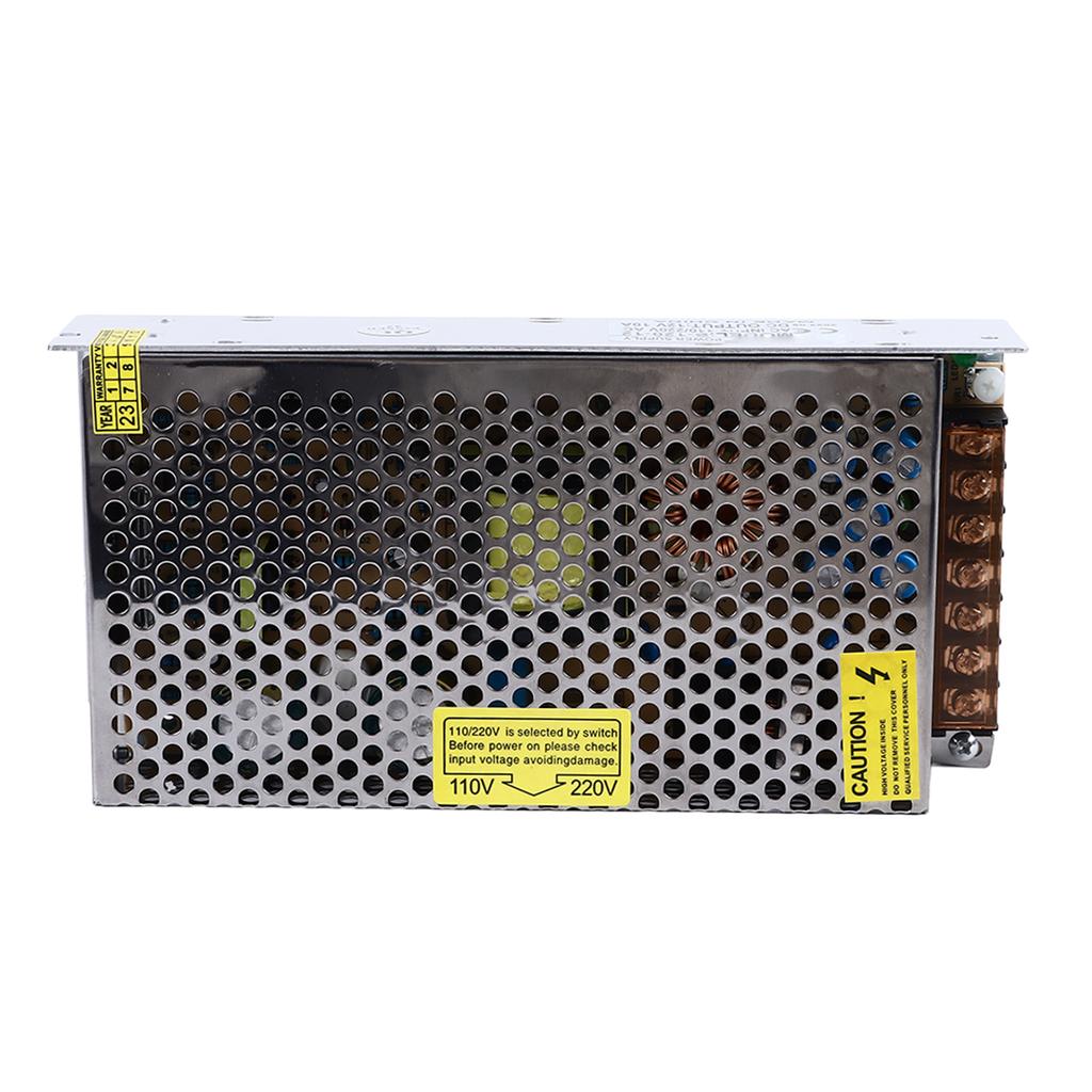 12V 10A 120W Импульсный источник питания Железный корпус Защита от перегрузки Многофункциональный источник питания постоянного тока