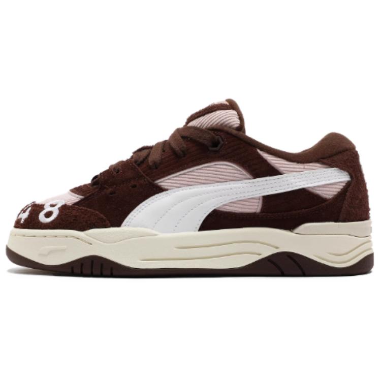 Puma 180 Winterized Comfortable Minimalist Low-Top Sneakers Unisex Sneakers Brown 401445-02