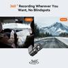 DDPAI N1 Dual Dash Cam Front and Rear Recording NightVIS 1296P Dash Camera Recorder Car DVR 24H Parking Mode WIFI & App Control