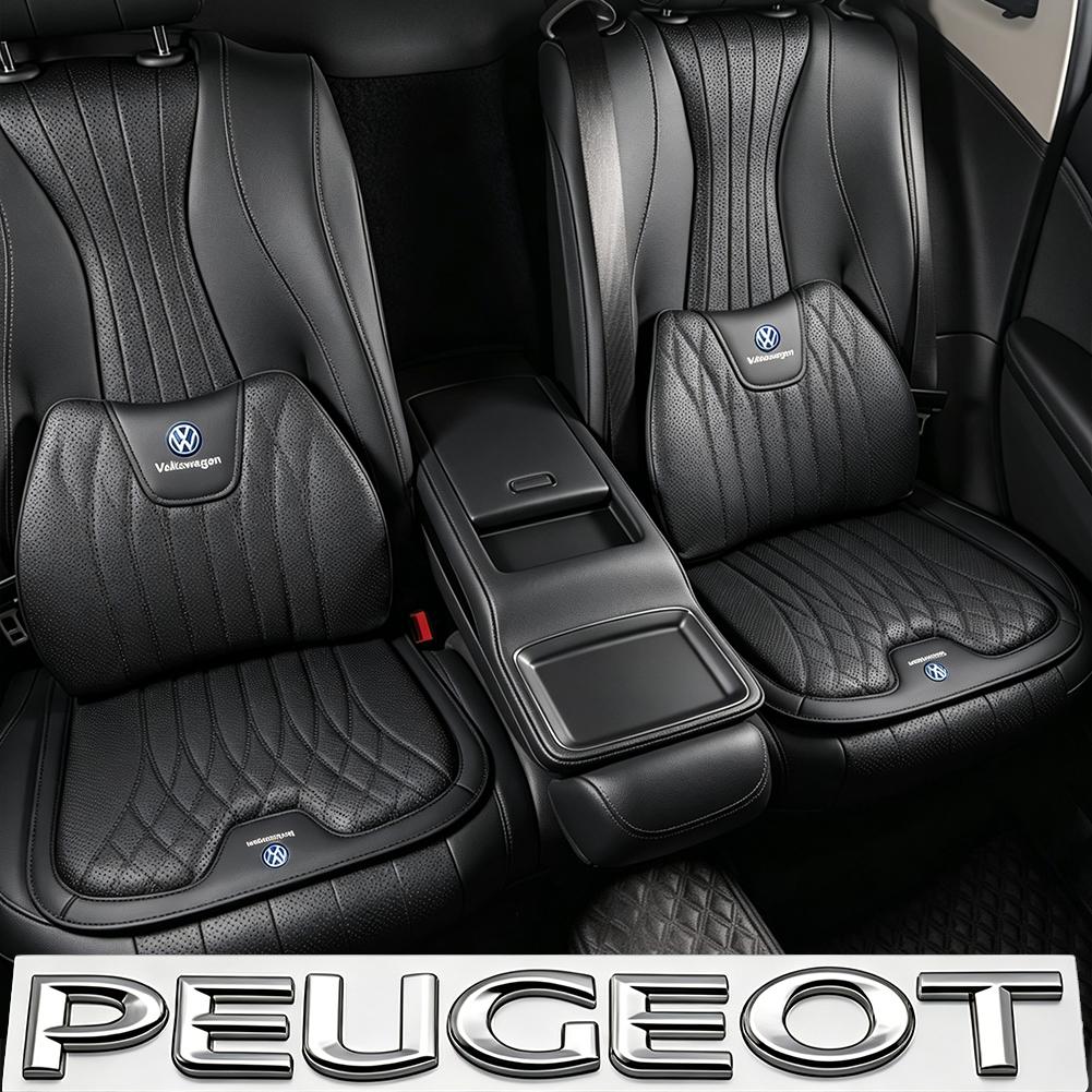 Car Memory Foam Cushion Lumbar Pillow Lumbar Support Pillow Accessories For VW Golf T‑Roc Tiguan Polo Passat T‑Cross Taigo MK7 zw7