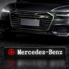 AZP2  Car Mid-net Lamp Badge Emblem Decoration Styling Auto Accessories for Mercedes Benz W212 W204 W211W168 W213 W205 W210 W108 W124