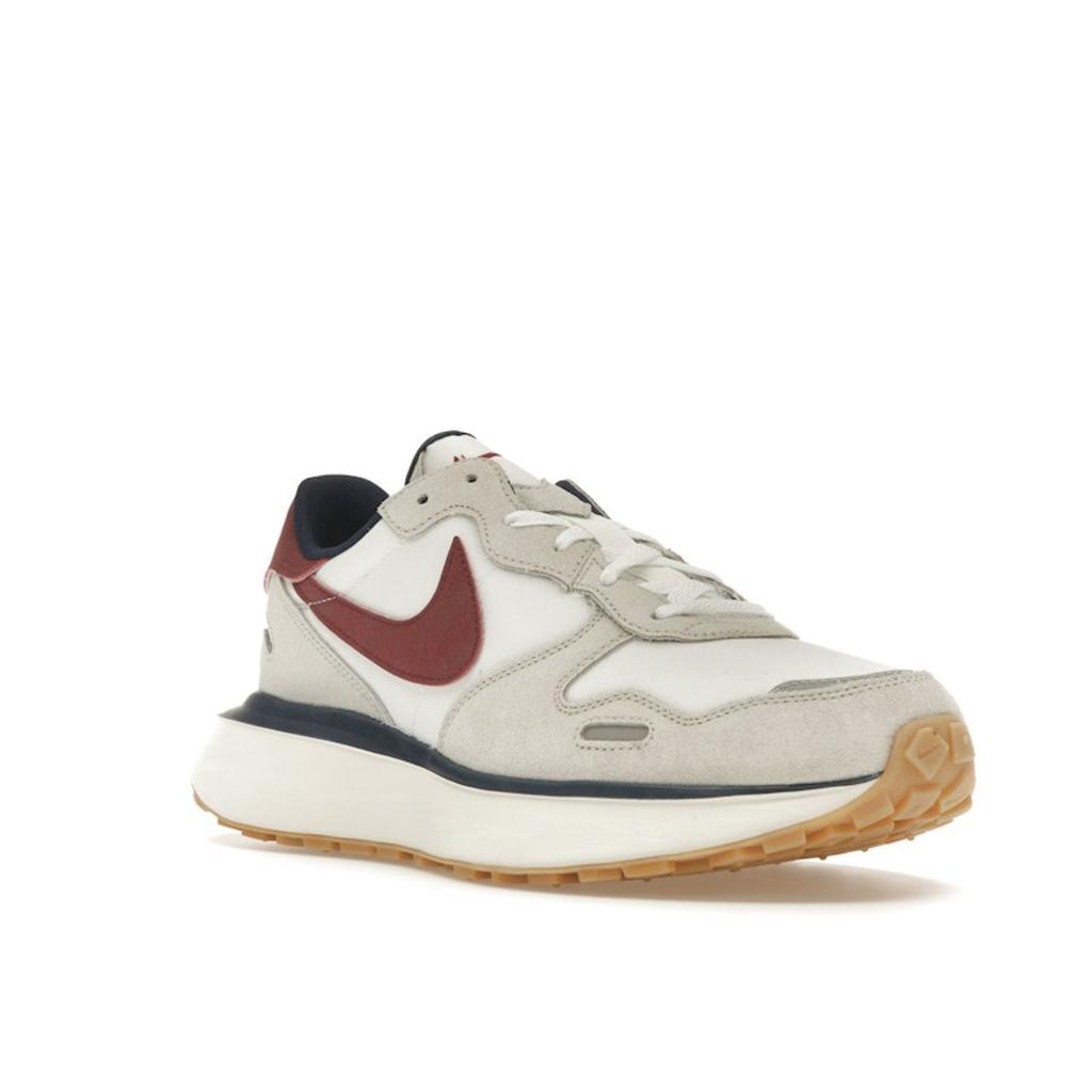Nike Phoenix Waffle Light Bone Team Красные женские кроссовки Кремовый Парус Полночь-Темно-синий FZ3600-072