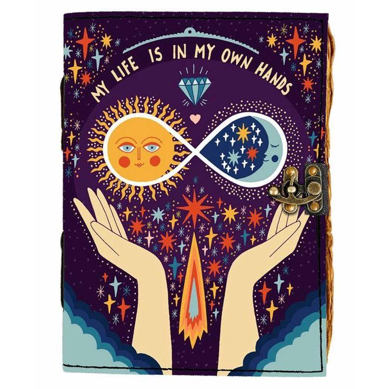 Комбинированный кожаный дневник Кожаный дневник Блокнот Винтажный журнал Ежедневный винтажный кожаный дневник с цитатами Печатный дневник