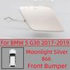 Крышка буксировочного крюка переднего бампера Для BMW 5 2017 2018 2019 G30 G31 518 520 525 530 535 540#51117427448 Заглушка для буксировочной петли