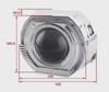 Спортивная версия 2,5/3 дюйма с двумя линзами LED Angel Eye Cover для автомобильных фар