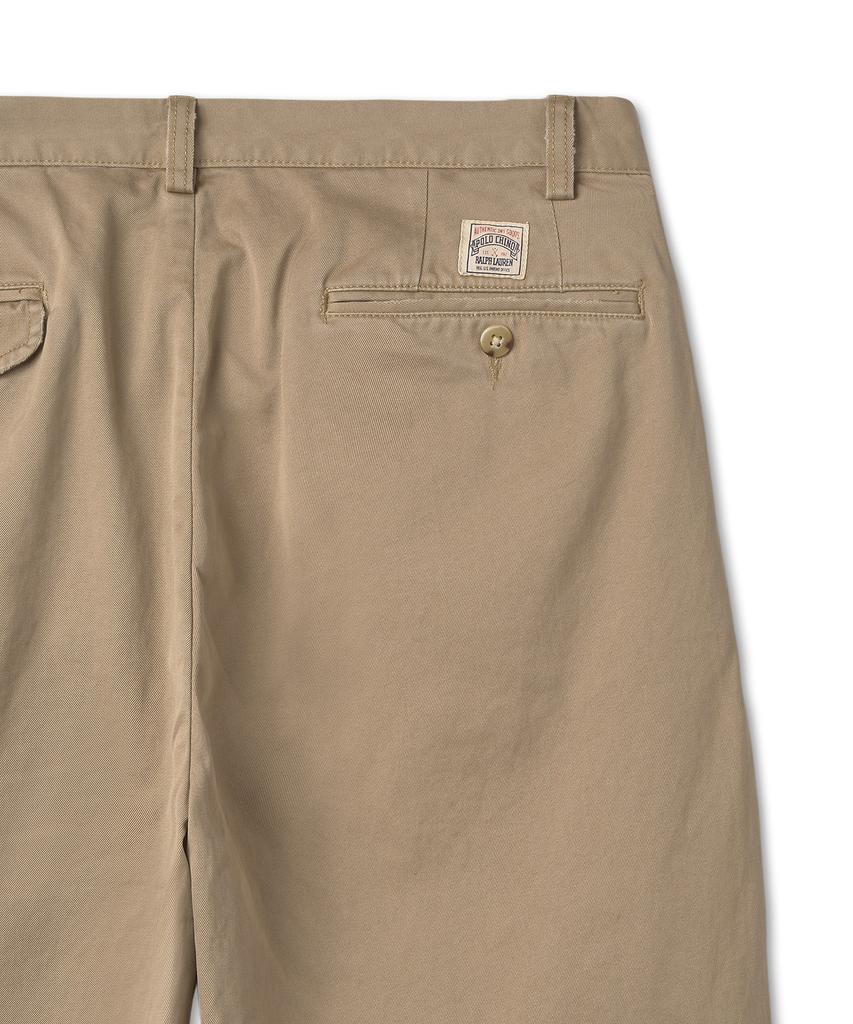 POLO RALPH LAUREN Whitman Relaxed Fit Pleated Chino Pants - Beige
