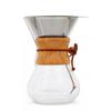 800ml Pour Over Coffee Maker High Borosilicate Glass Manual Coffee Dripper with Stainless Steel