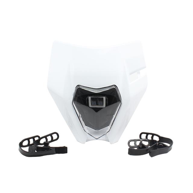 For KTM Headlight Plate Motorcycle Headlamp Pit Bike Enduro Led EXC XC SX SXF EXCF XCW 125 200 300 400 2016 To 2023 Motocross