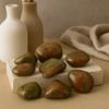 Unakite Tumbled Stones Large African 6 Pieces