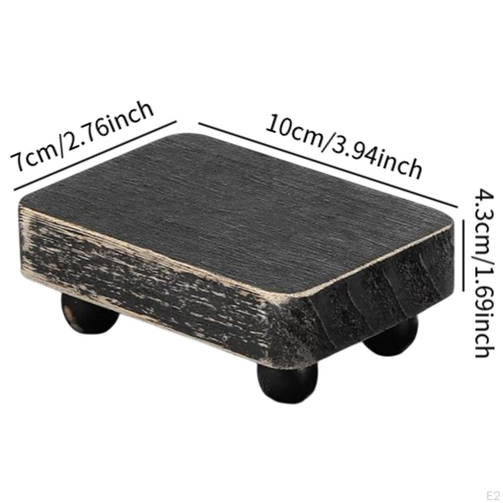 Подставка для аквариума и кашпо из дерева для гостиной и сада