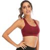 Women Sexy U-Shaped Cross Back Sports Bra Shockproof Running Fitness Yoga Push Up Quick Dry Vest