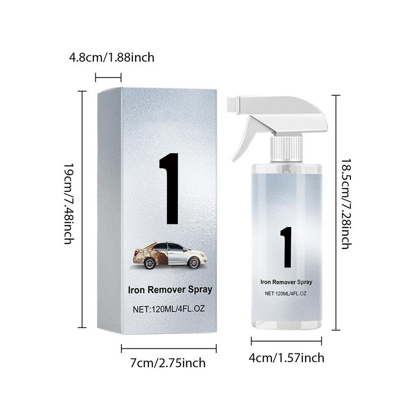 Спрей для удаления ржавчины с автомобиля, высокоэффективное средство для удаления ржавчины с чугуна, очиститель ржавчины для металла, долговечный очиститель пятен ржавчины