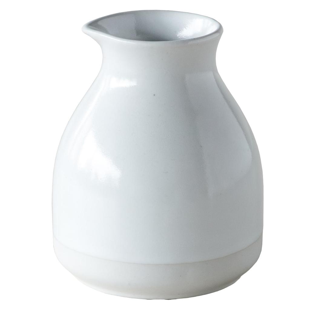 TAMAKI Quon Soba Sake Diameter X Perfect for Soba Stylish and Oven Bottle, White, 7.8cm 9.5cm Height, Noodles, Gift, Microwave, Dishwasher, Safe,