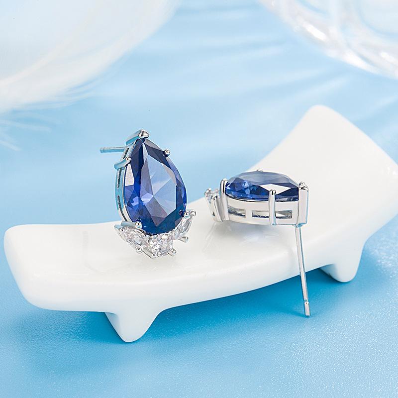 Lindon Women Copper Alloy Zircon Earrings Drop Earrings For Women Wedding Party Gifts