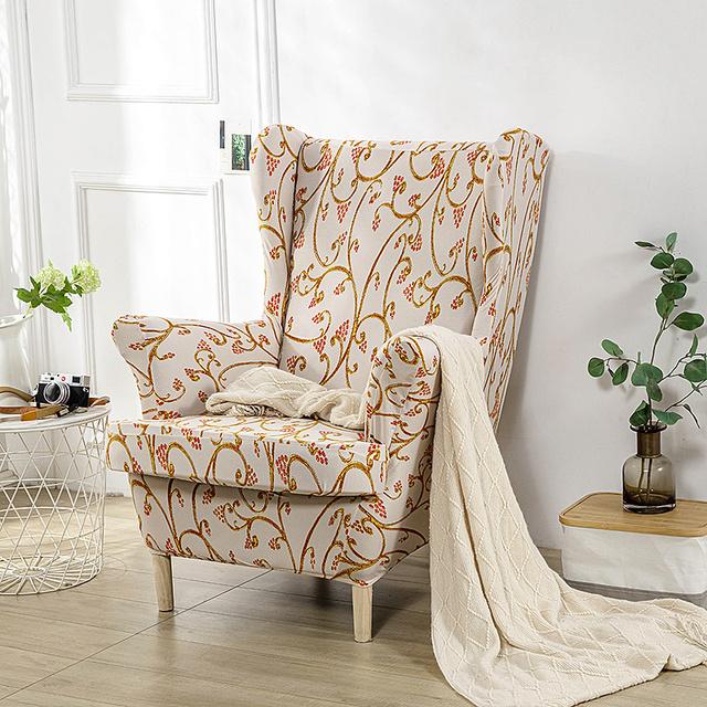 Чехлы для кресел Bohemia Wing, чехлы для кресел из эластичного спандекса, съемные чехлы для диванов Relax с чехлом для подушек сидений