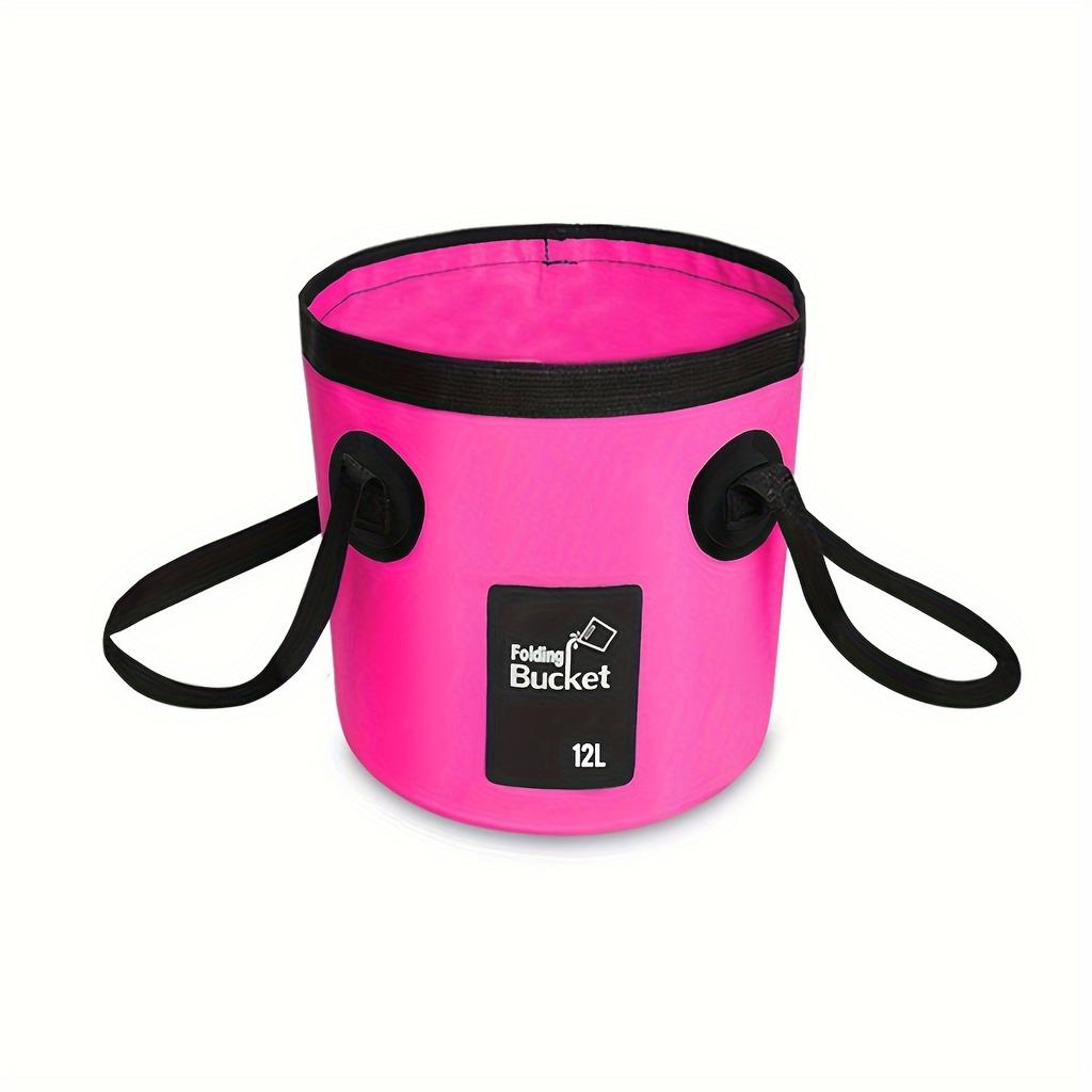 12L Super Lightweight Foldable Water Bucket Ultimate Camping Hiking Fishing Companion Durable Compact Versatile for Washing Need