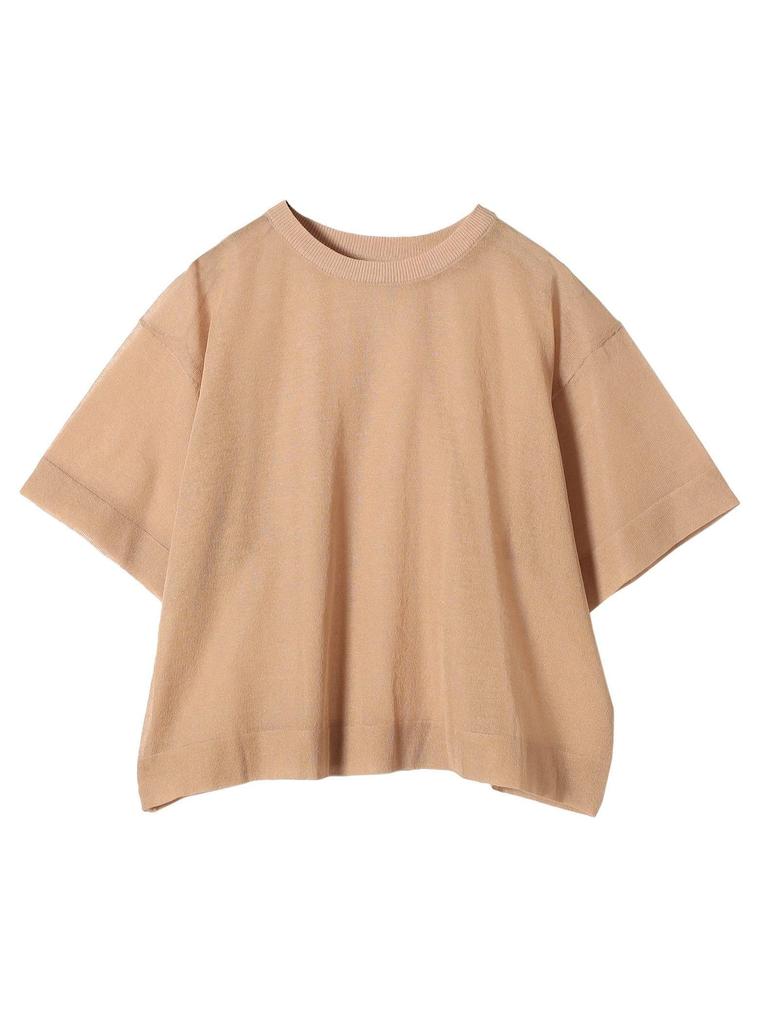 Ships Colors Hand Washable Sheer Knit Tee 226330001 Beige One Size