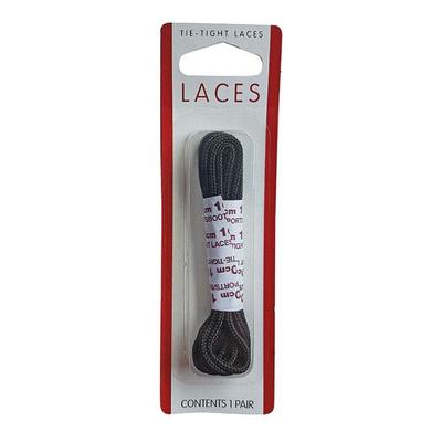 Тонкие круглые шнурки 100 см черные