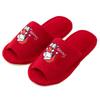 Тапочки Senko Snoopy Happy Christmas, свободный размер, красный персонаж, животное, Снупи 66944