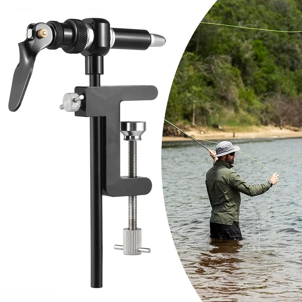 Инструмент для вязания мушек Тиски Безопасное удержание Рыболовный крючок Струбцина C Тиски для вязания Набор инструментов для нахлыстовой рыбалки