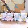 Soft Short Plush Cat Doll Stuffed Animal Keychain Gift For Girls