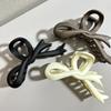 Temperament Jelly Color Acrylic Bow Hair Claw Clamp Women Girls Simple Korean Fashion Coil Hair Clip Hair Styling Accessories