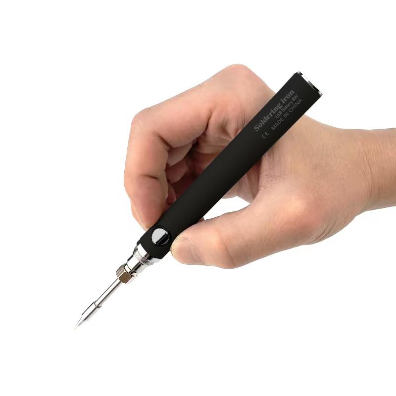 8W USB Cordless Electric Soldering Iron Kit Micro Iron Type-c Charging Interface Full Charge Can Last For 40 Minutes