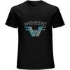 Мужская футболка Weezer W Мультиколор Черный Альтернативный Рок Музыкальная Группа