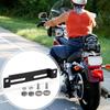 For Refer To Description Front And Rear License Plate Bracket Motorcycle Modification Accessories Invisible Motorbike Front Rear