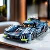 Конструктор спортивный автомобиль с радиоуправлением гоночный автомобиль 1:14DIY спортивный автомобиль конструктор сборный блок игрушка машина подарок на день рождения