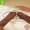 Clover Lucky Rotating Brand Pendant Small Fresh S925 Sterling Silver Plated K Gold Diy Beaded Accessories
