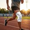 Thin Sports Knee Brace Elastic Knee Brace Support Sports Protection Knob Knee Pad  Men