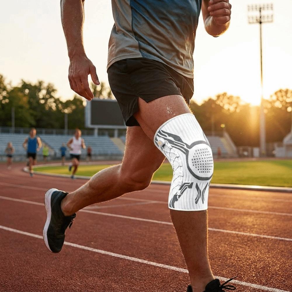 Thin Sports Knee Brace Elastic Knee Brace Support Sports Protection Knob Knee Pad Men