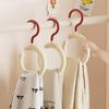 Круглое кольцо-вешалка для одежды, крючок для хранения одежды, многоцелевая круглая вешалка для шарфов и галстуков, дом