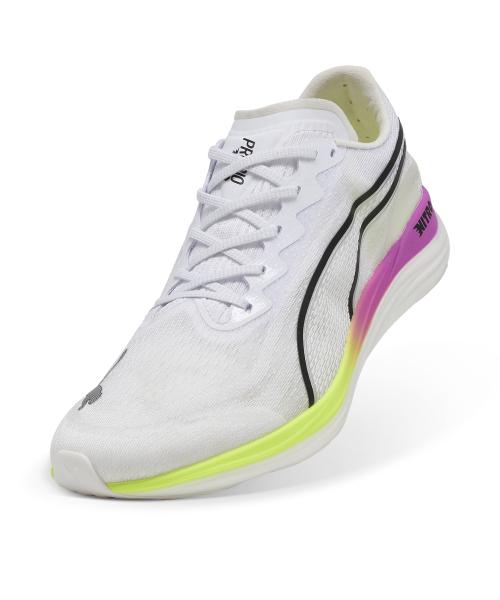 [Puma] Propio Nitro Running Footwear - White: Pure Magenta [311428-04]