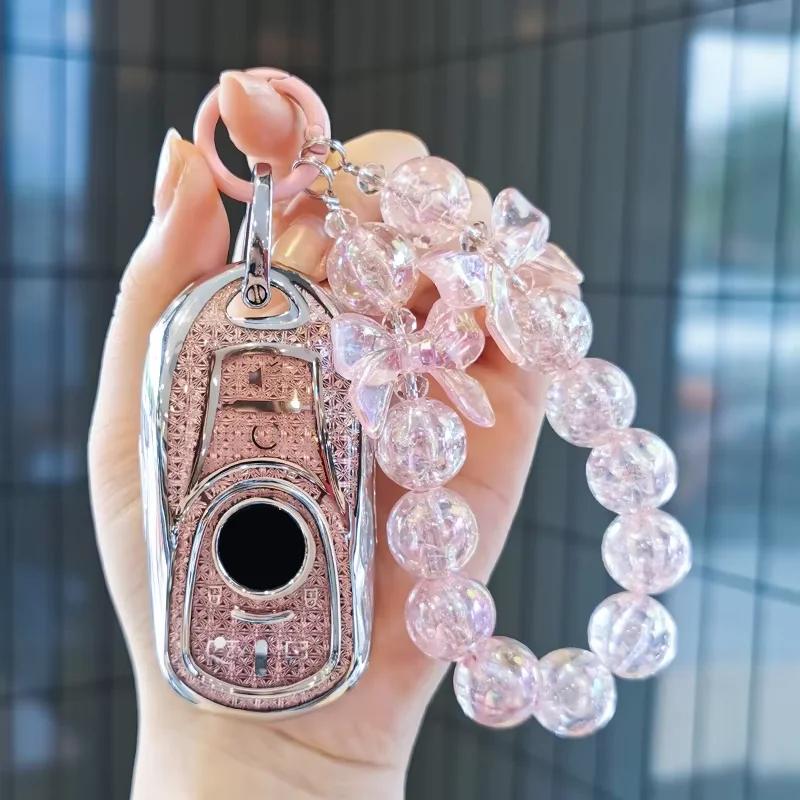 Suitable For 23 Buick Gl8 Keycases 17-22 Gl8 Avenir Keycover Key Shell Keychain Buckle Case For Women