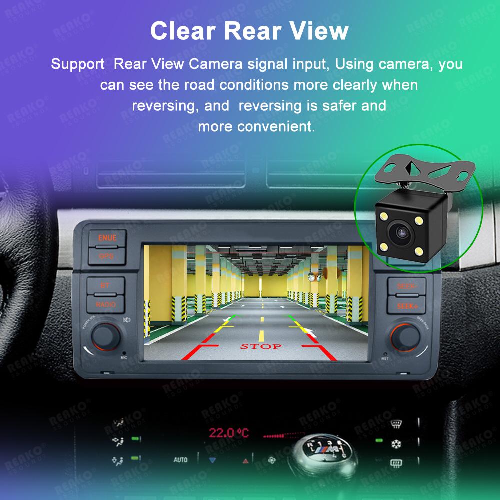 Android 12 Автомобильный радиоприемник с автоматическим Bluetooth-динамиком Navigatio для BMW 3 серии E46 1999-2005 гг. Мультимедийный плеер Carplay Android Auto 4G 8-ядерный WIFI