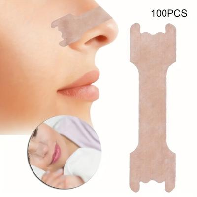 100 шт. Массажер для носа для легкого дыхания и сна без храпа - Устройство против храпа без запаха для спокойного ночного сна